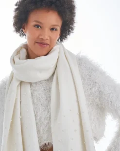 Bijou Brigitte Écharpe - Snowy Pearls Online