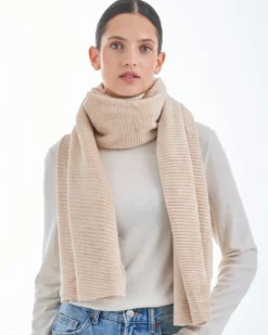 Bijou Brigitte Écharpe - Soft Beige Clearance
