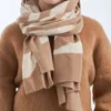 Bijou Brigitte Écharpe - Taupe Pattern Online