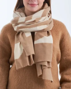 Bijou Brigitte Écharpe - Taupe Pattern Online