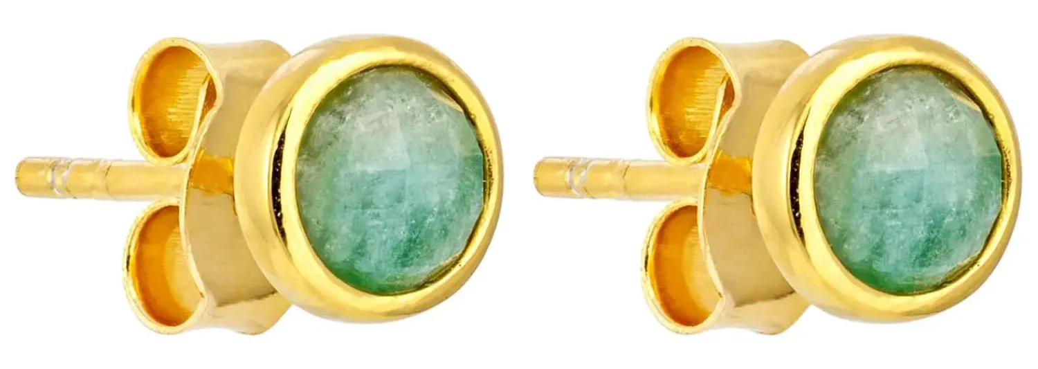 Bijou Brigitte Clous d'oreilles - Amazonite Glow Discount