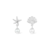 Bijou Brigitte Clous d'oreilles - Asymmetrical Ocean Discount