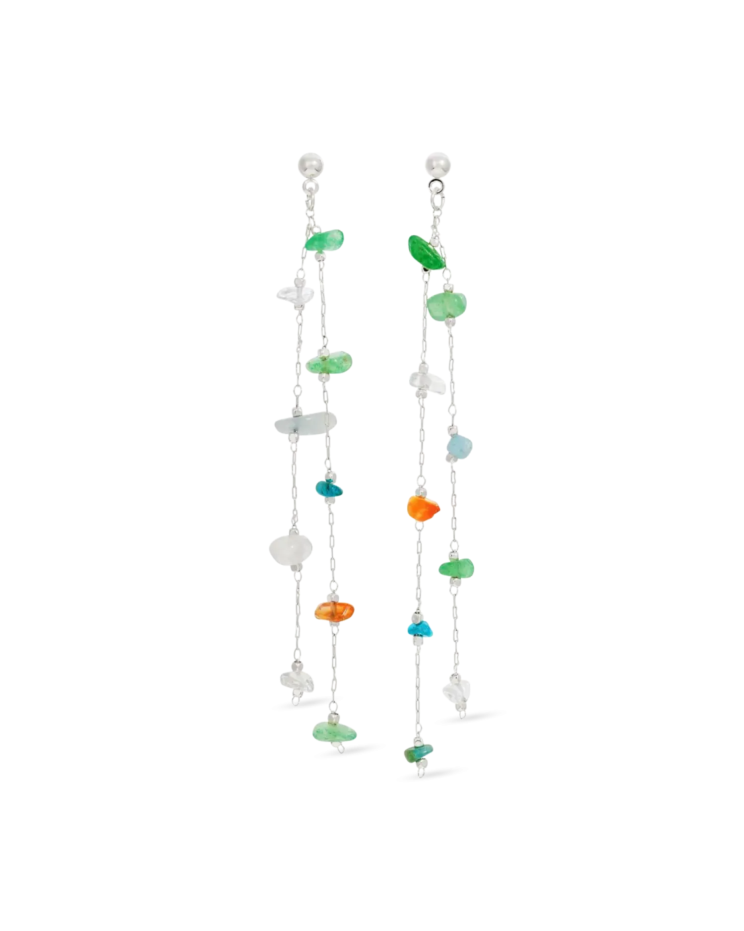 Bijou Brigitte Clous d'oreilles - Aventurine Shine Hot