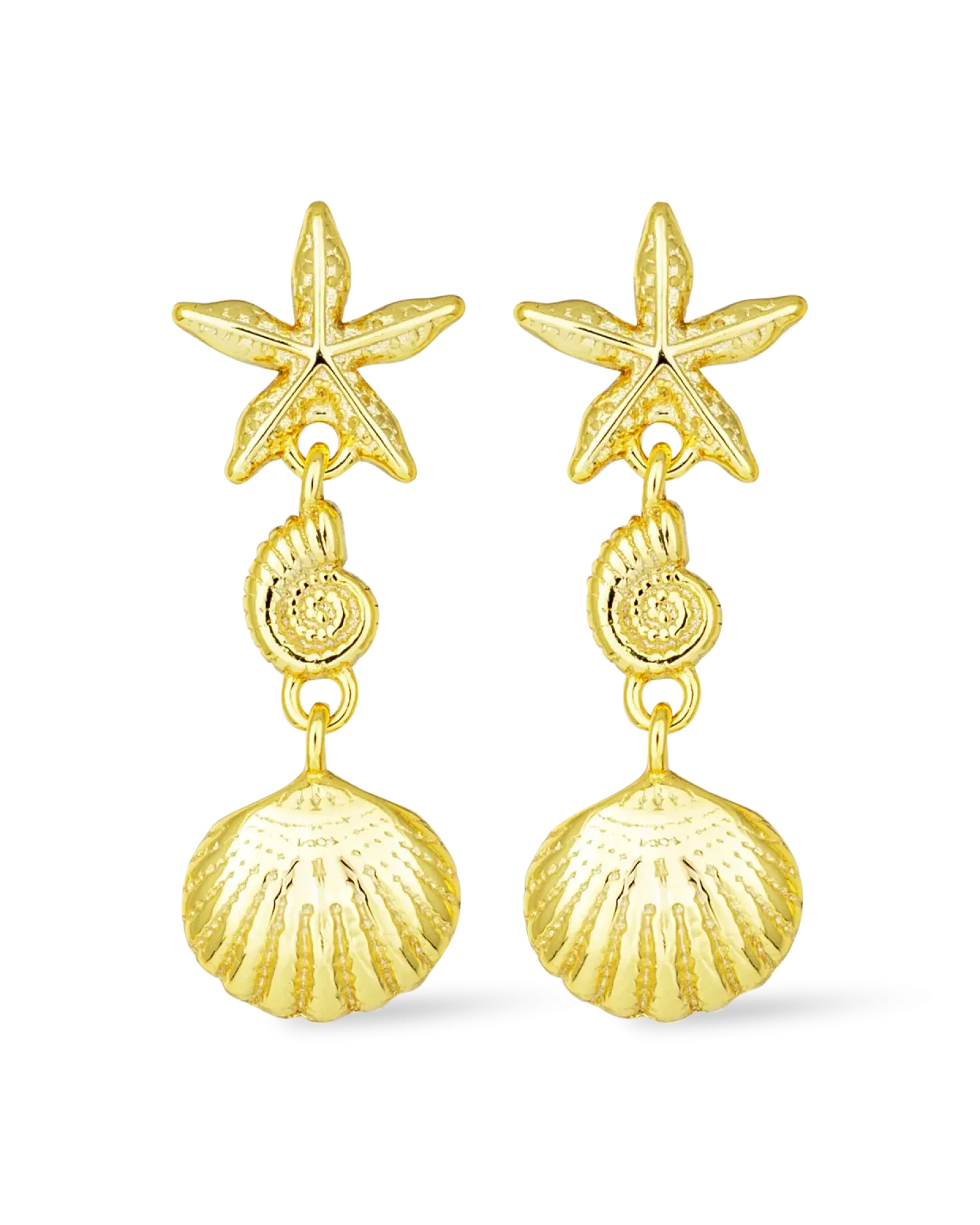 Bijou Brigitte Clous d'oreilles - Beach Trio New