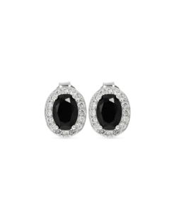 Bijou Brigitte Clous d’oreilles - Black Oval Sale