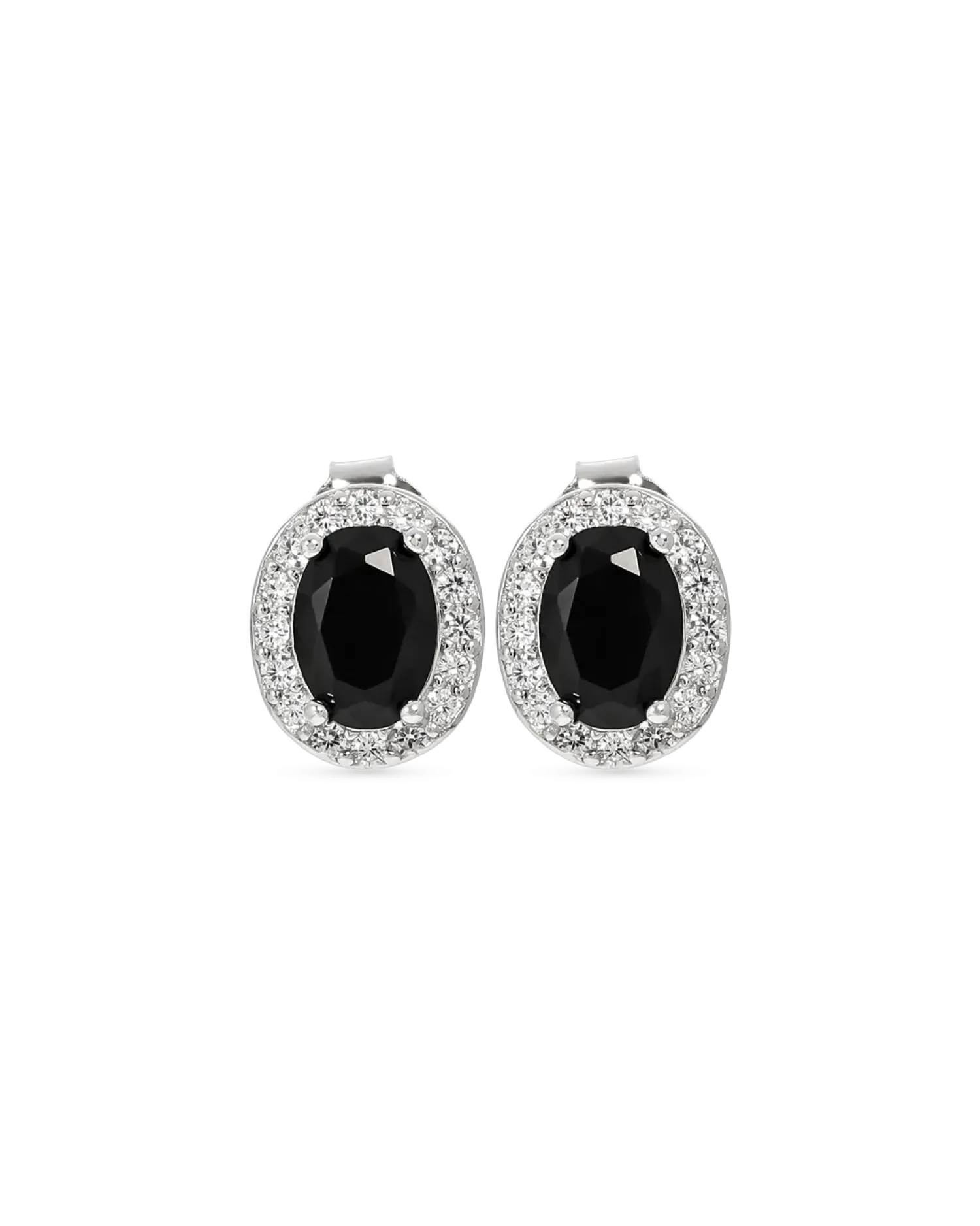 Bijou Brigitte Clous d’oreilles - Black Oval Sale