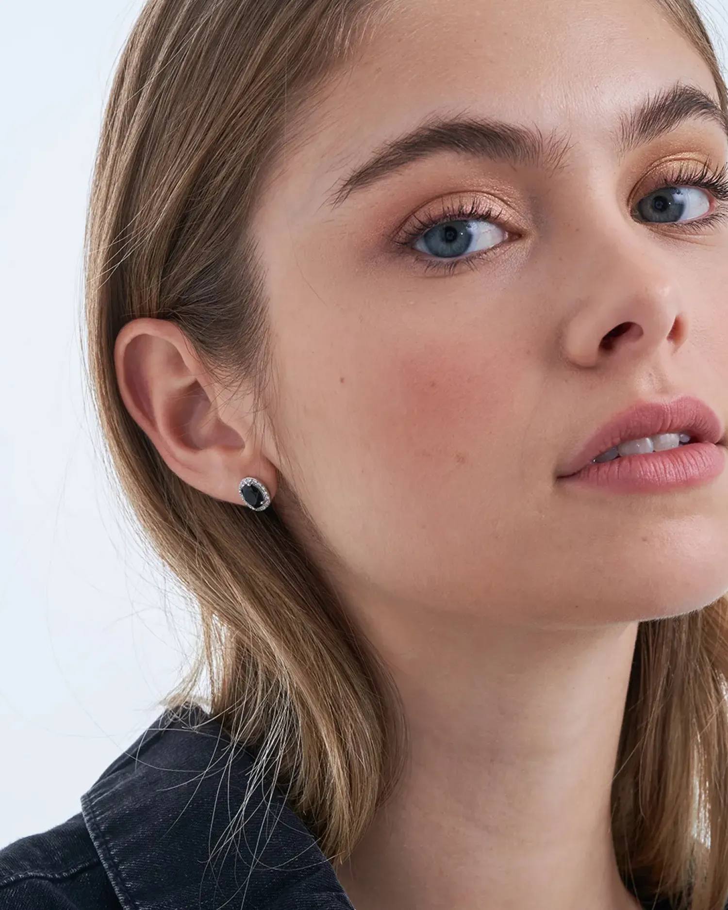 Bijou Brigitte Clous d’oreilles - Black Oval Sale