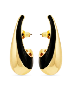 Bijou Brigitte Clous d'oreilles - Black Stripe Best