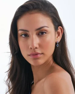 Bijou Brigitte Clous d'oreilles - Blue Brilliance Online