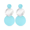 Bijou Brigitte Clous d'oreilles - Blue Circles Sale