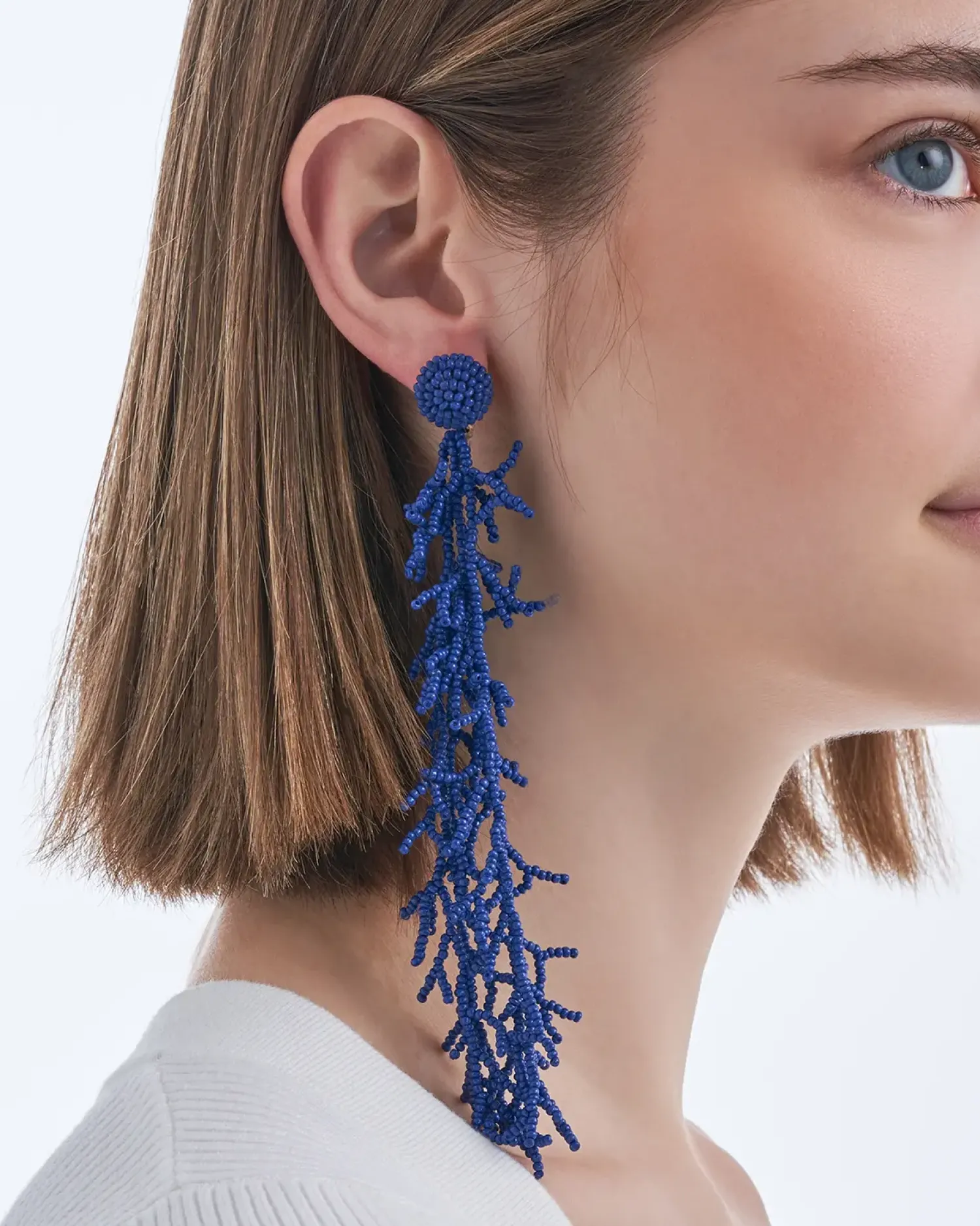 Bijou Brigitte Clous d'oreilles - Blue Corals Clearance
