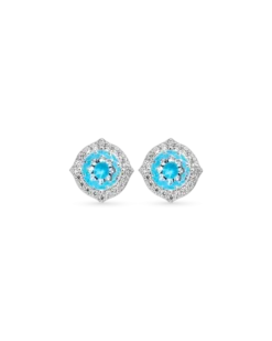 Bijou Brigitte Clous d'oreilles - Blue Halo Hot