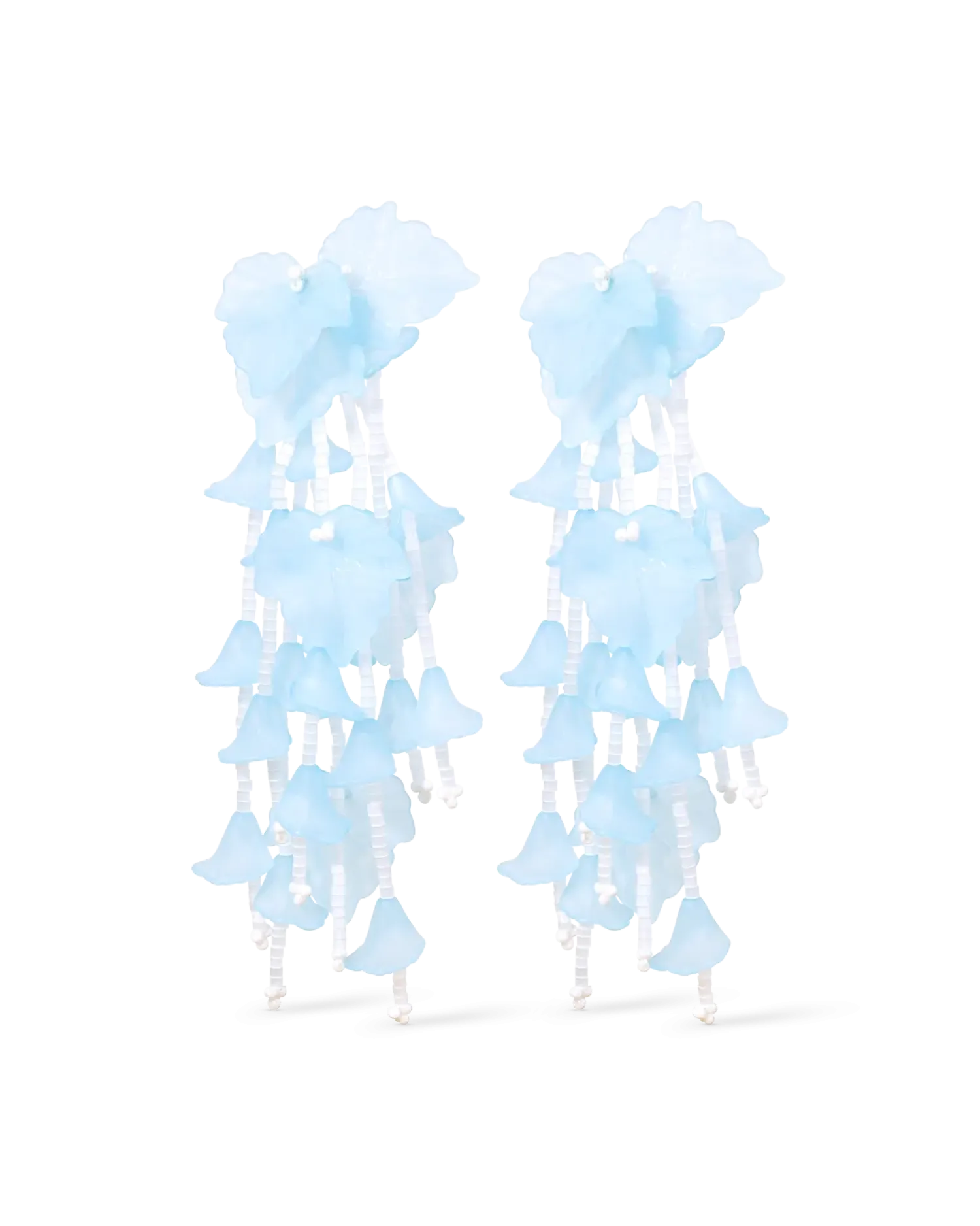 Bijou Brigitte Clous d'oreilles - Blue Leaves New