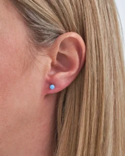 Bijou Brigitte Clous d'oreilles - Blue Opal Sale