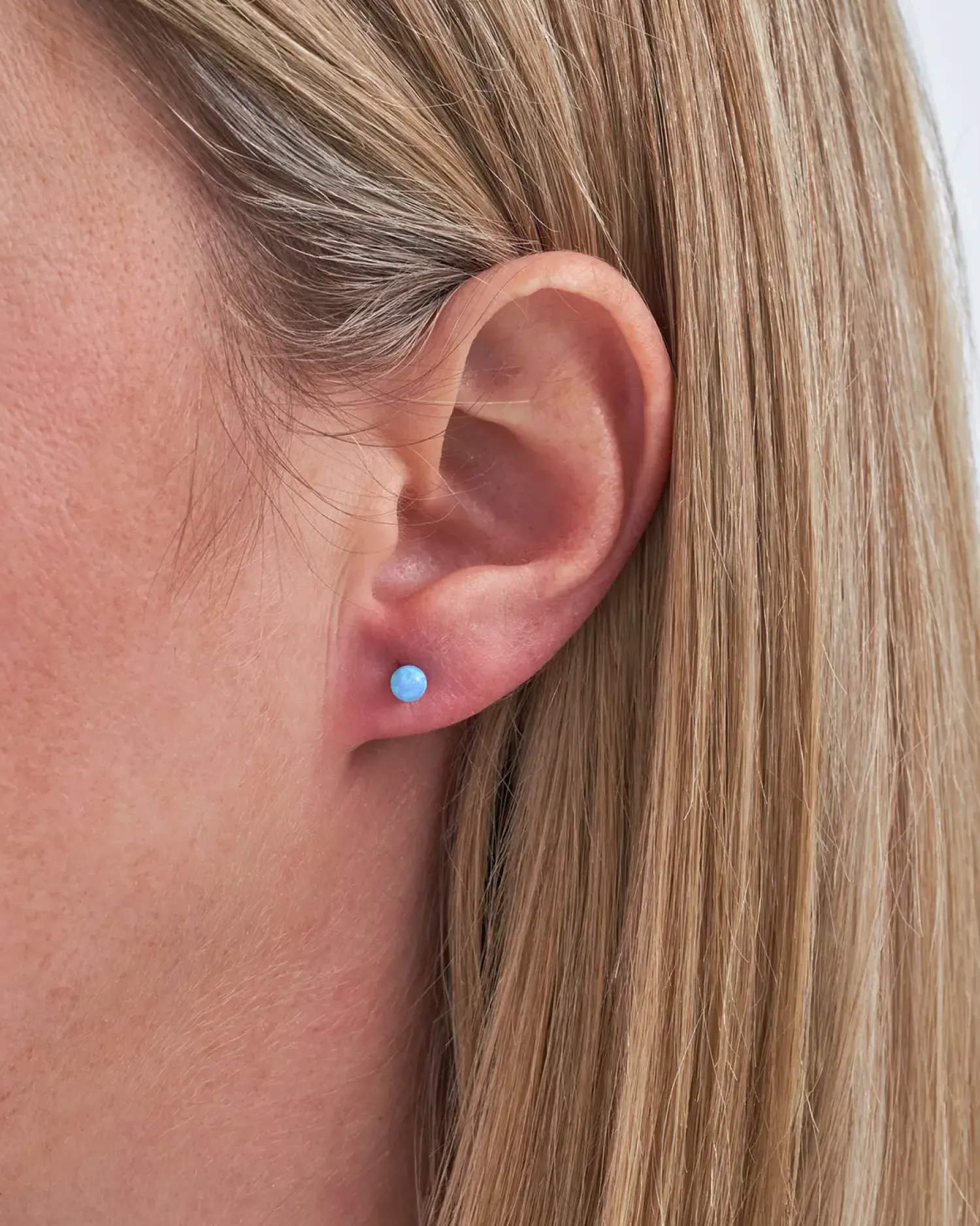 Bijou Brigitte Clous d'oreilles - Blue Opal Sale