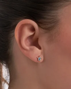 Bijou Brigitte Clous d'oreilles - Blue Shell Sale
