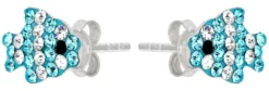 Bijou Brigitte Clous d'oreilles - Blue Waves Sale