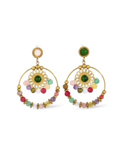Bijou Brigitte Clous d'oreilles - Boho Amethyst Clearance