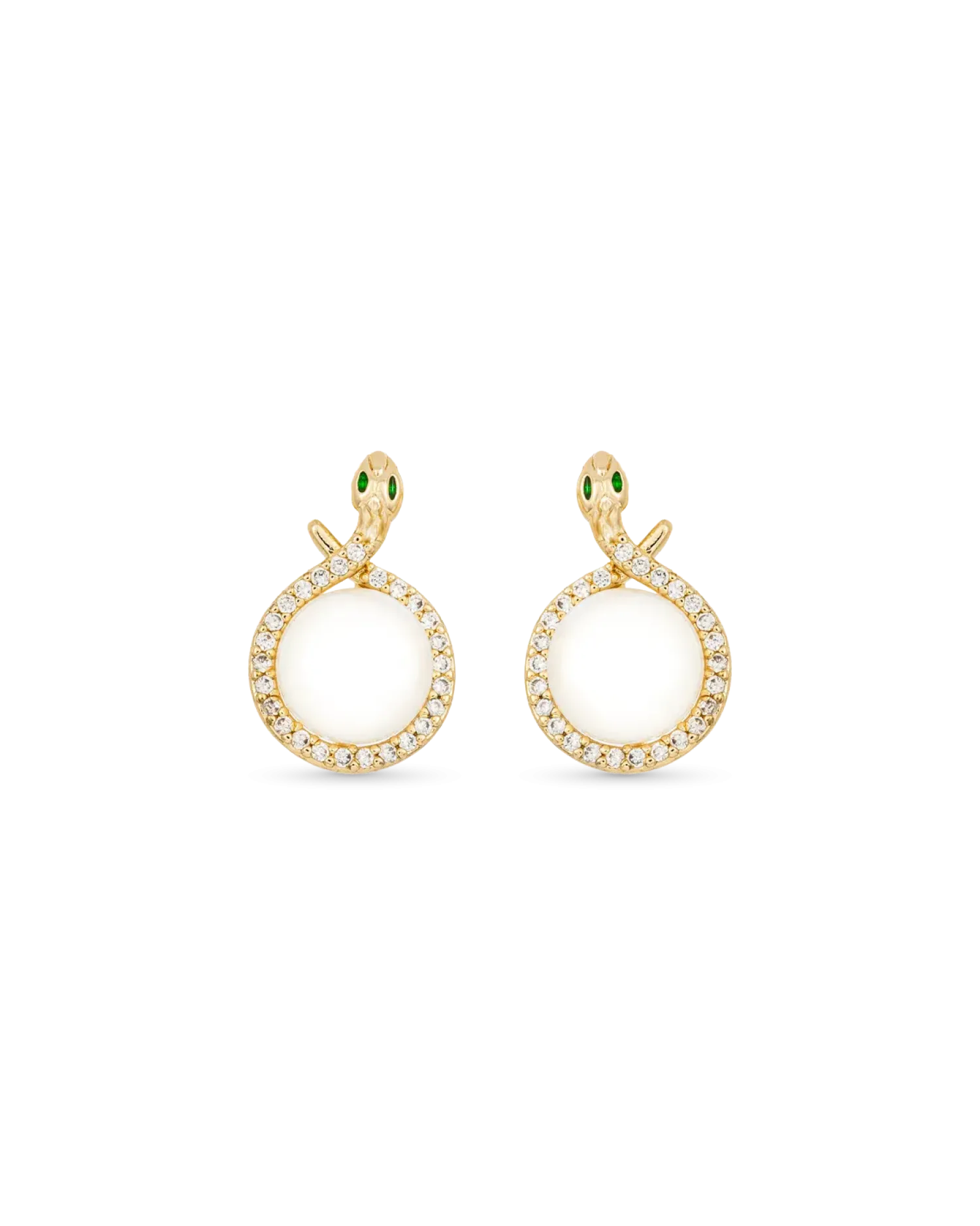 Bijou Brigitte Clous d'oreilles - Brass Shine Online