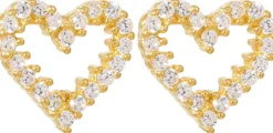 Bijou Brigitte Clous d'oreilles - Bubbly Hearts Clearance