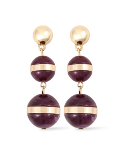 Bijou Brigitte Clous d'oreilles - Burgundy Balls Online