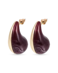 Bijou Brigitte Clous d'oreilles - Burgundy Dream Best