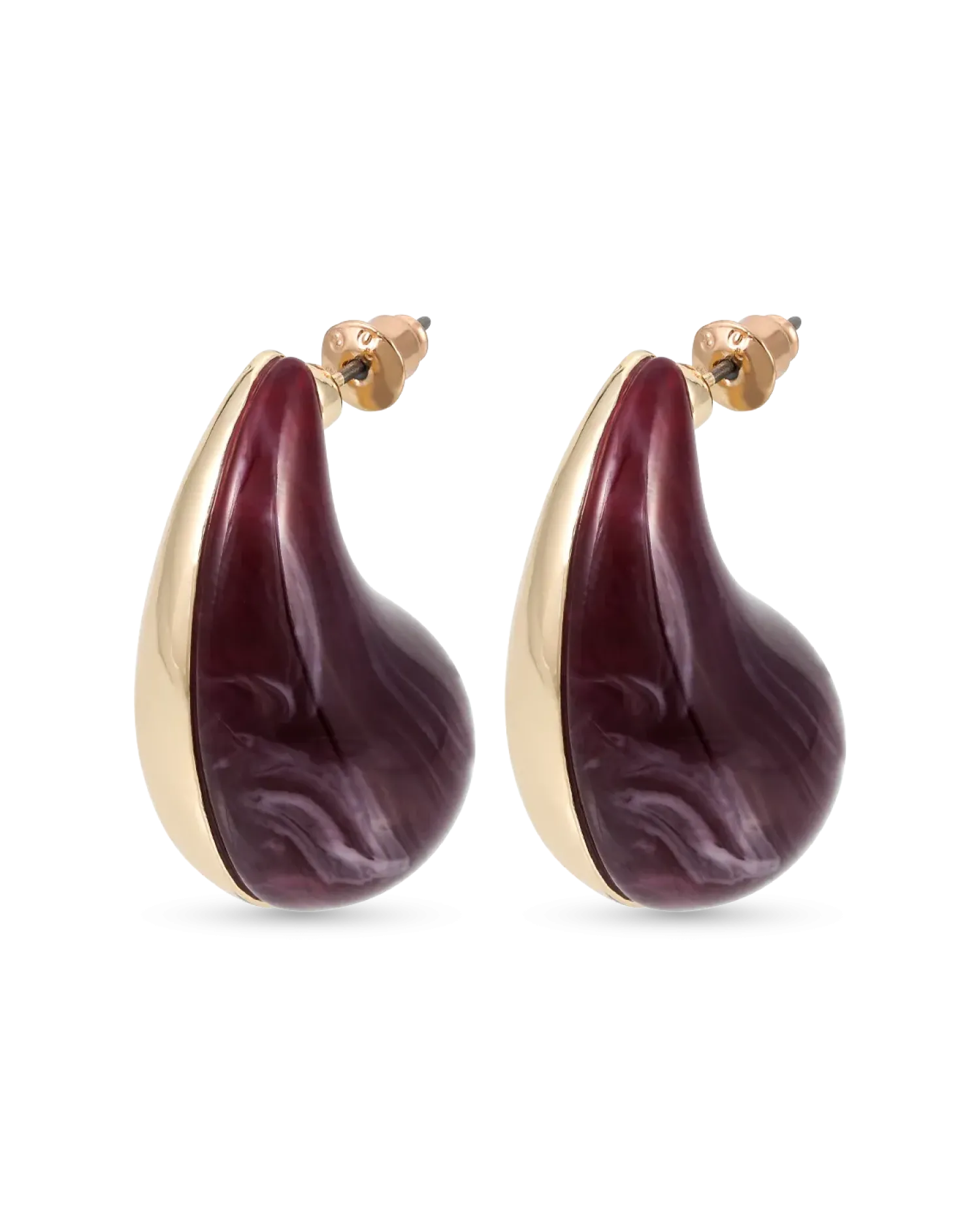 Bijou Brigitte Clous d'oreilles - Burgundy Dream Best