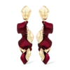 Bijou Brigitte Clous d'oreilles - Burgundy Leaves Best