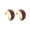 Bijou Brigitte Clous d'oreilles - Burgundy Shine New