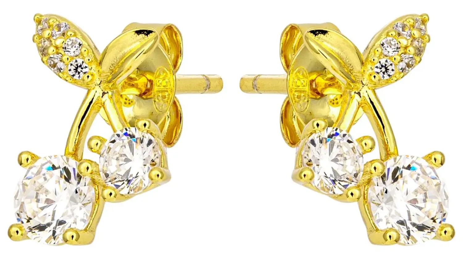 Bijou Brigitte Clous d'oreilles - Cherry Sparkle Sale