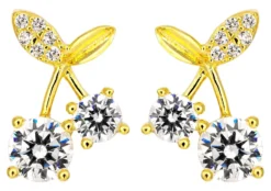 Bijou Brigitte Clous d'oreilles - Cherry Sparkle Sale
