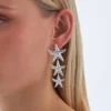Bijou Brigitte Clous d'oreilles - Chrome Stars Discount
