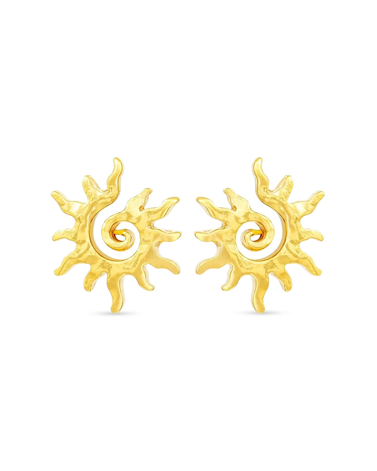Bijou Brigitte Clous d'oreilles - Curled Sun