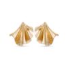 Bijou Brigitte Clous d'oreilles - Curved Leaves