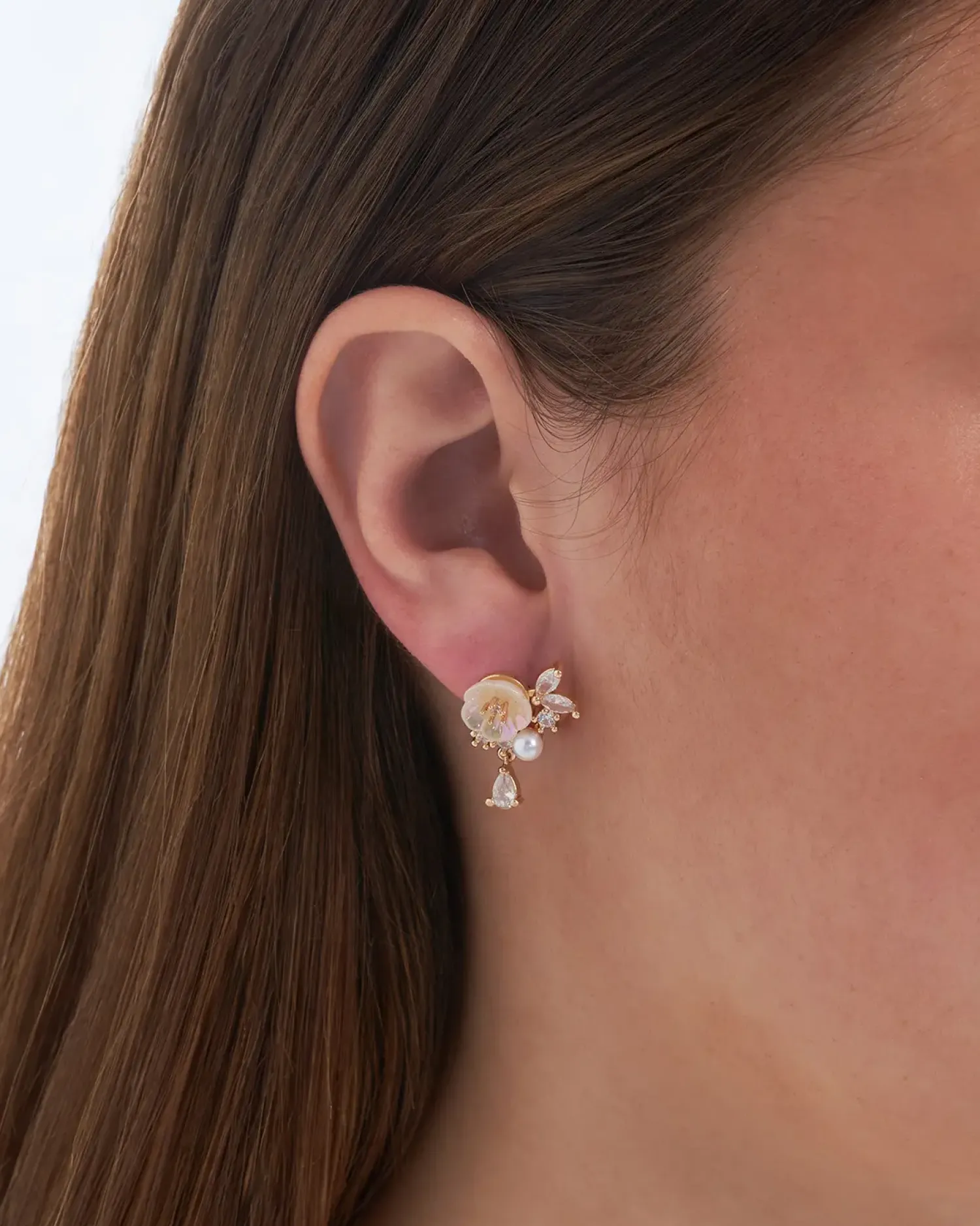 Bijou Brigitte Clous d'oreilles - Delicate Blossom Hot