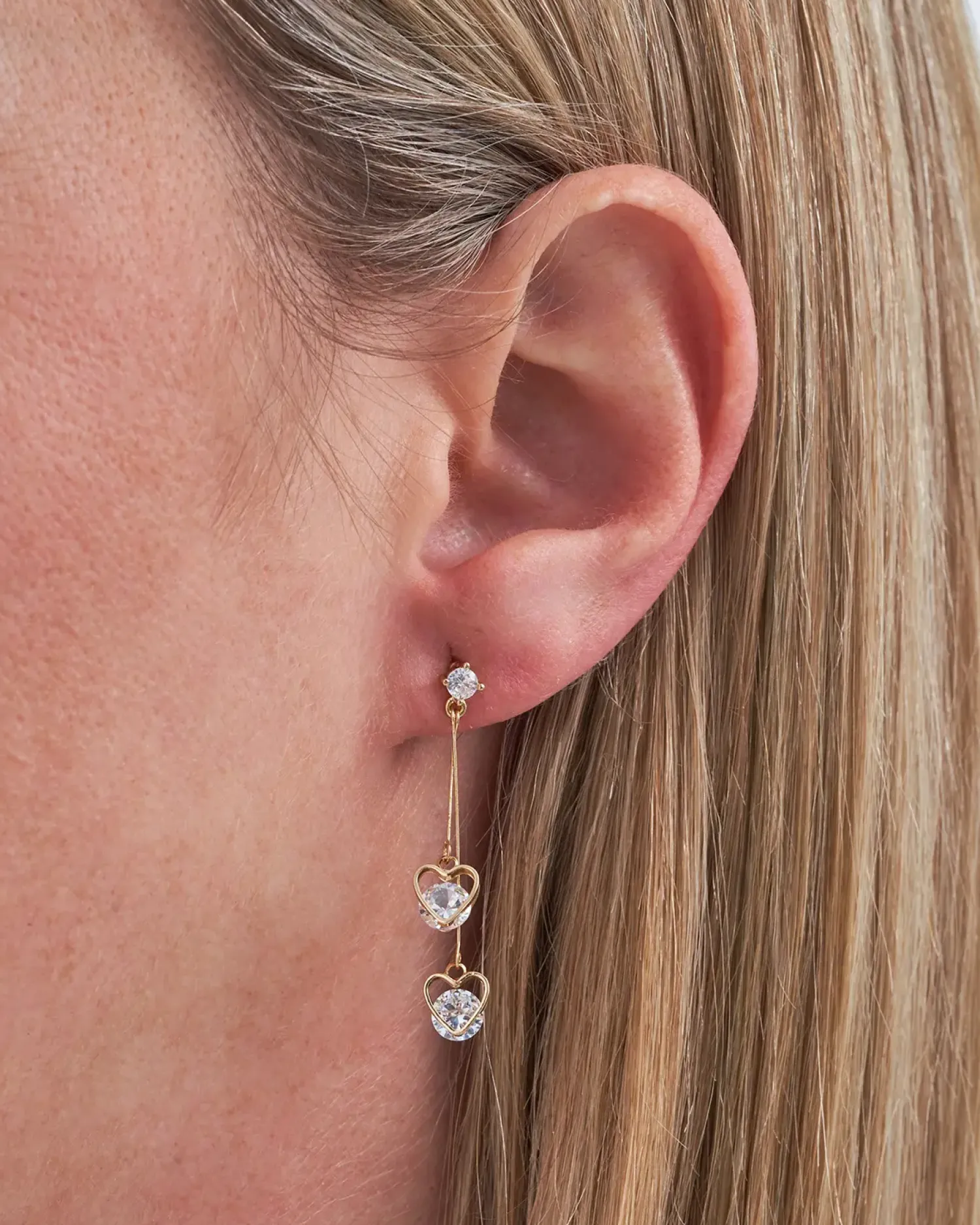 Bijou Brigitte Clous d'oreilles - Double Love Online
