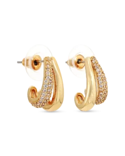 Bijou Brigitte Clous d'oreilles - Double Row Clearance