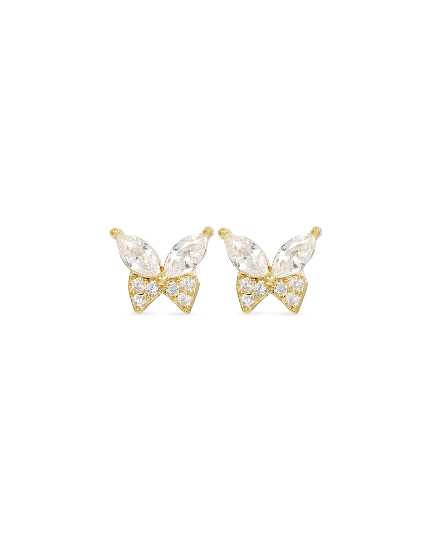 Bijou Brigitte Clous d'oreilles - Flattering Gold Outlet