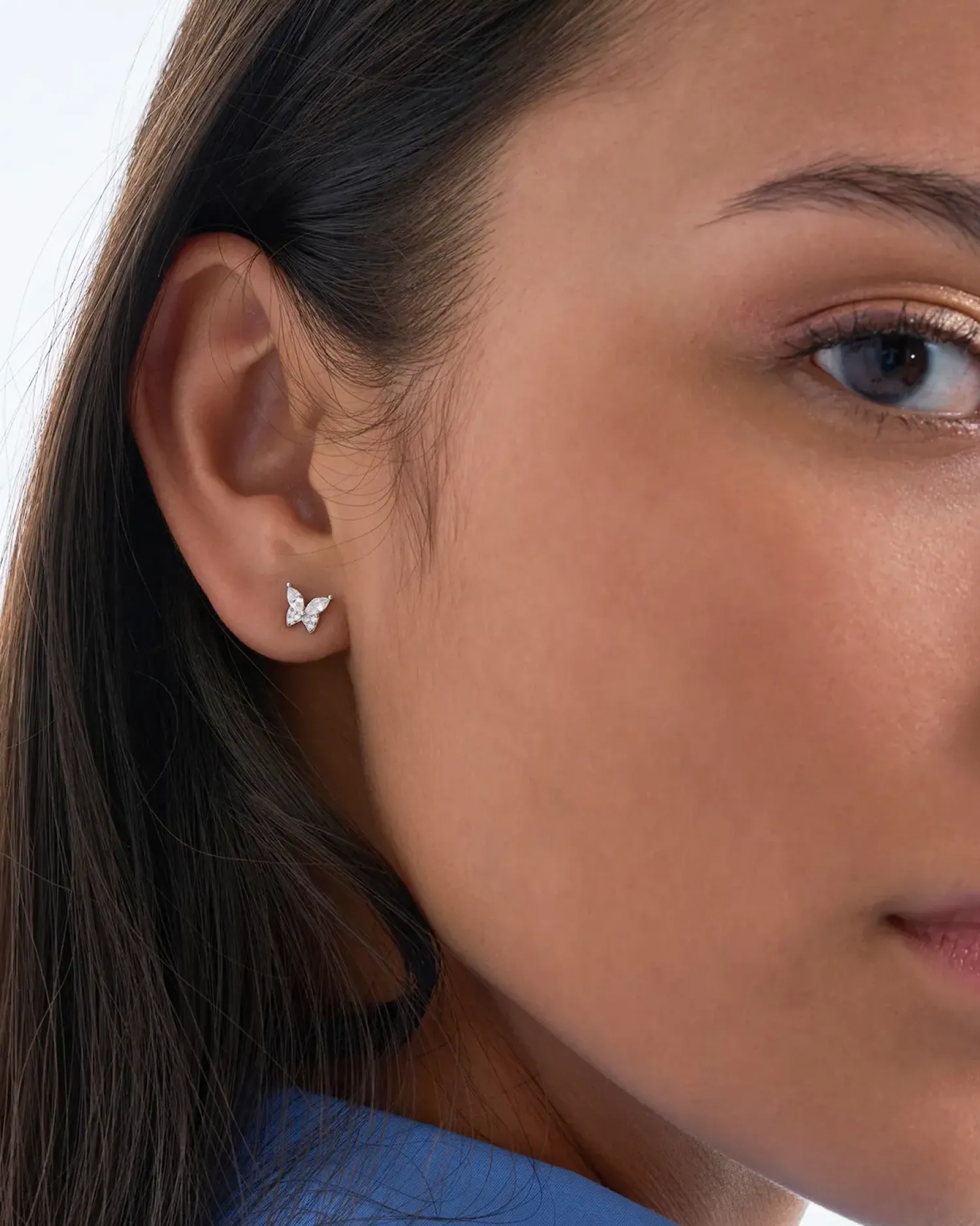 Bijou Brigitte Clous d'oreilles - Flattering Silver Best