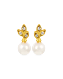 Bijou Brigitte Clous d'oreilles - Floral Pearls Discount