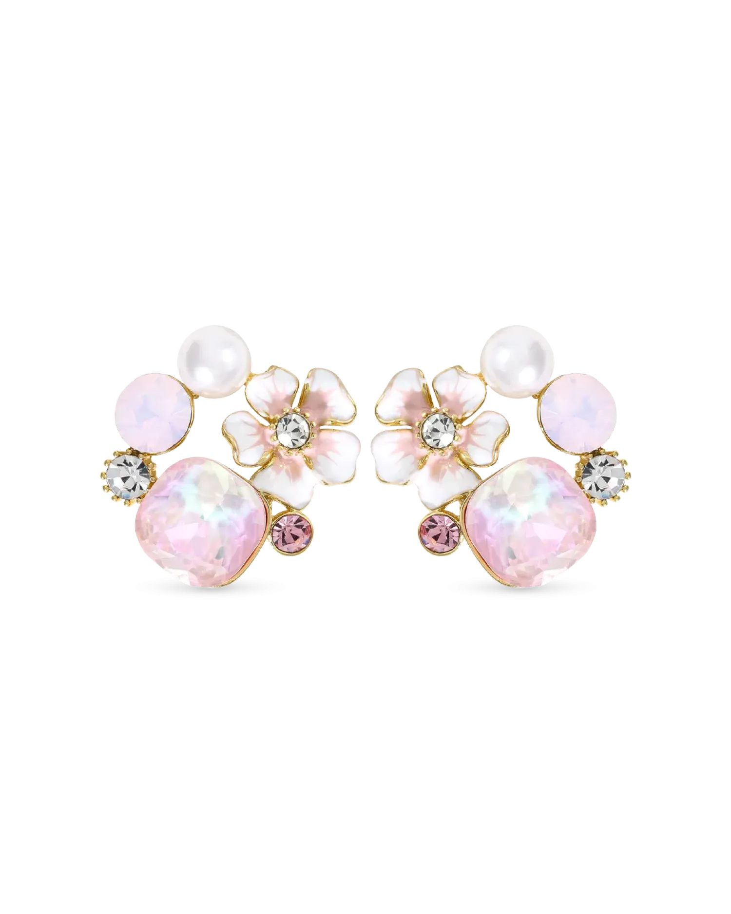 Bijou Brigitte Clous d'oreilles - Floral Pop Discount