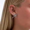 Bijou Brigitte Clous d'oreilles - Gleaming Bow Hot
