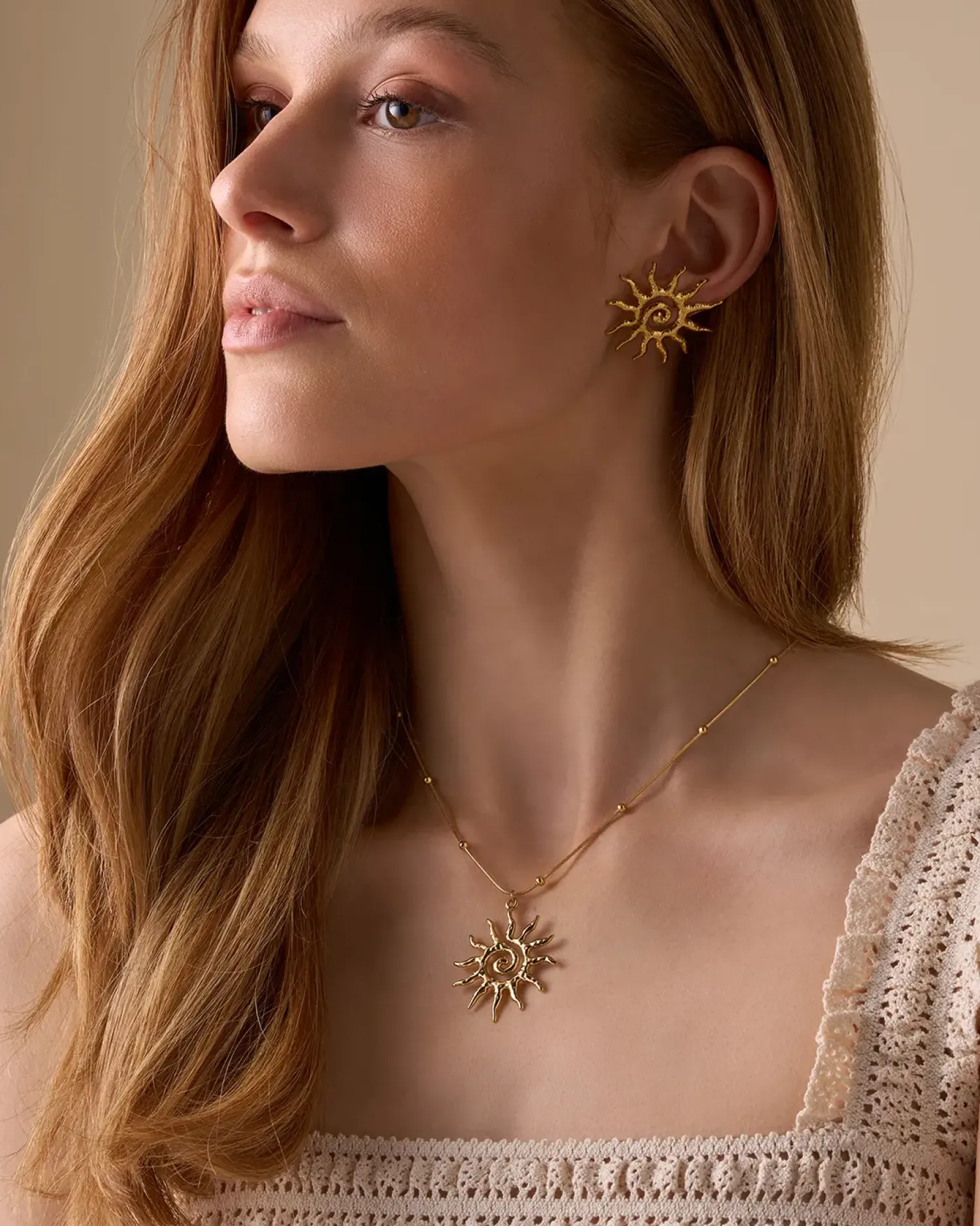 Bijou Brigitte Clous d'oreilles - Gleaming Sun Online