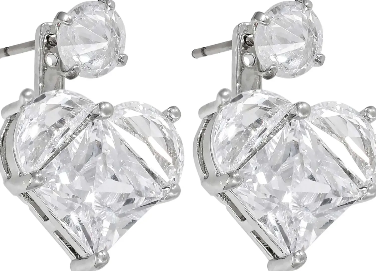Bijou Brigitte Clous d'oreilles - Glowy Hearts Best