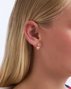 Bijou Brigitte Clous d'oreilles - Gold Blossom Outlet
