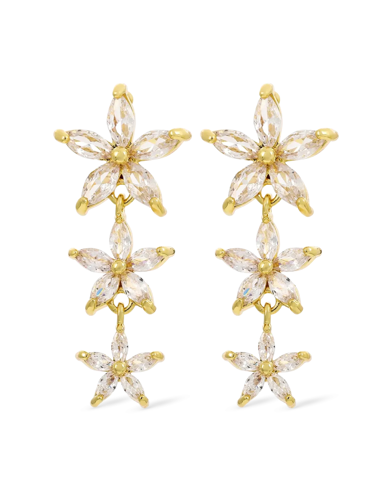 Bijou Brigitte Clous d'oreilles - Golden Blossom Outlet