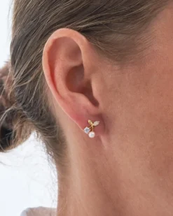 Bijou Brigitte Clous d'oreilles - Golden Cherry Clearance