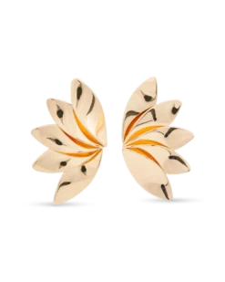 Bijou Brigitte Clous d'oreilles - Golden Flowers New