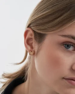 Bijou Brigitte Clous d'oreilles - Golden Flutter New
