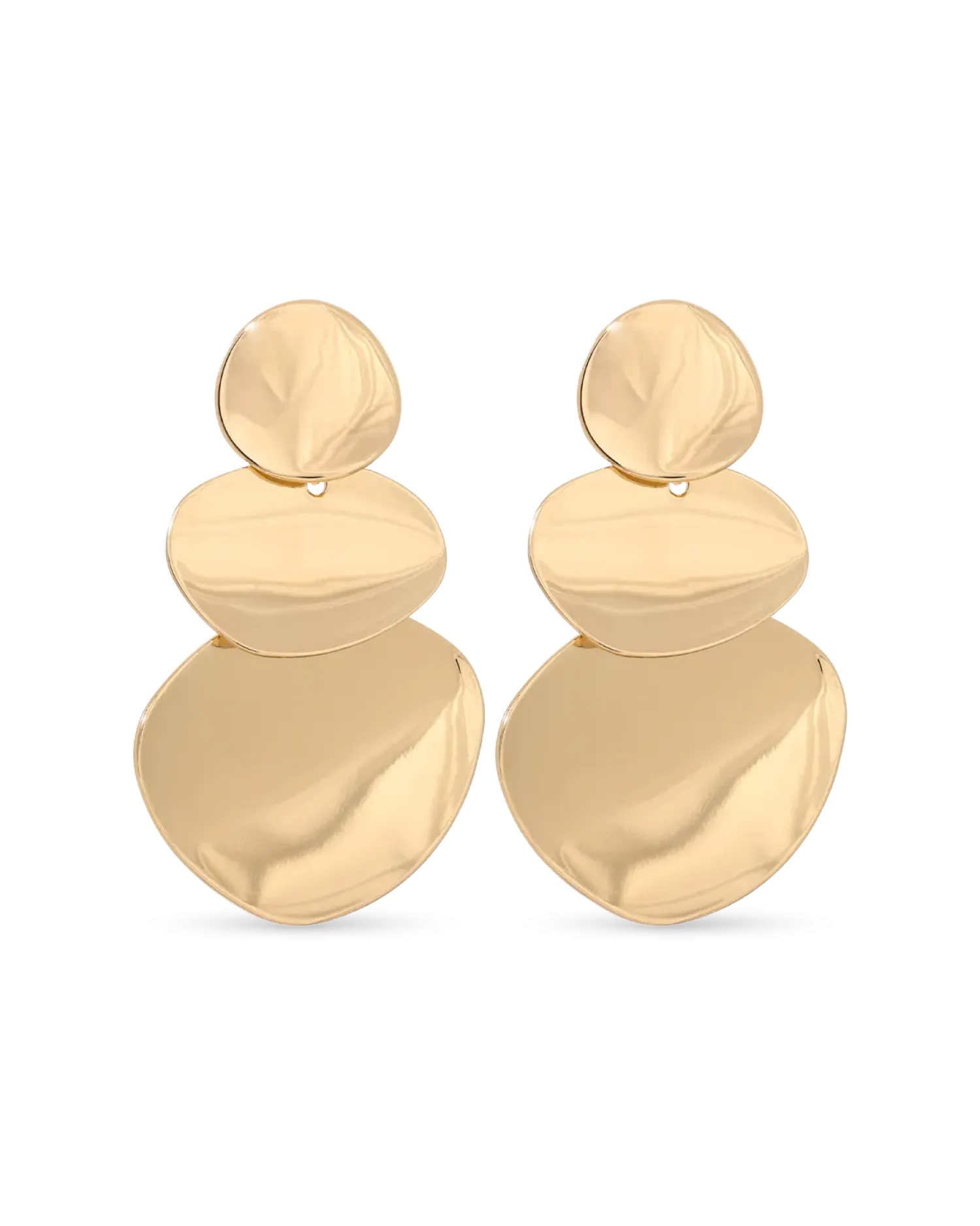 Bijou Brigitte Clous d'oreilles - Golden Plates Sale